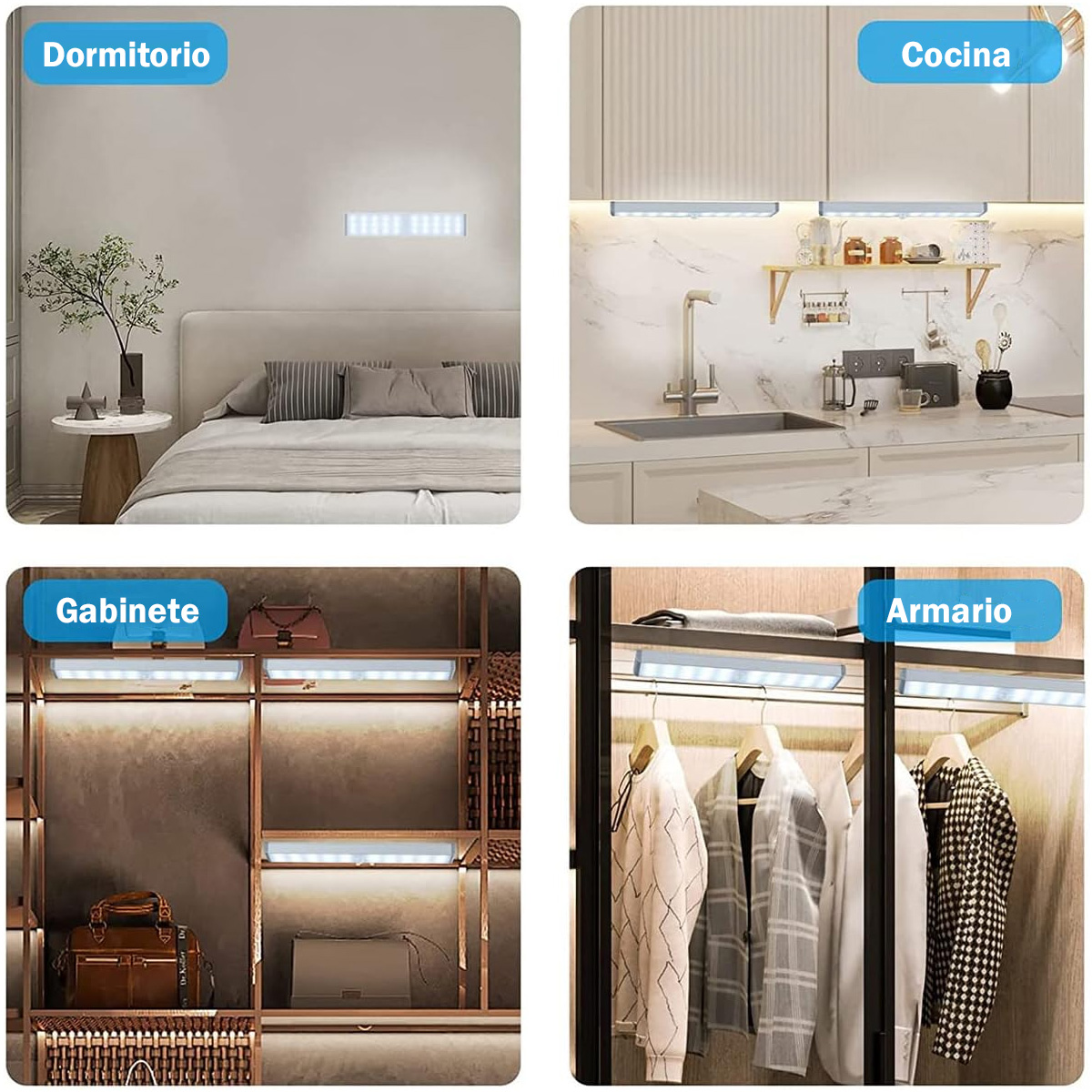 Miniatura 3 de Tira De Luz Led Recargable x 3